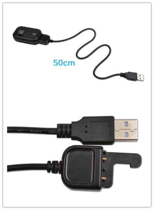 Usb Data Charger Wifi Afstandsbediening Opladen Kabel Camera Remote Opladen Accessoires Voor Gopro 4/3 + Usb Wifi Camera Afstandsbediening