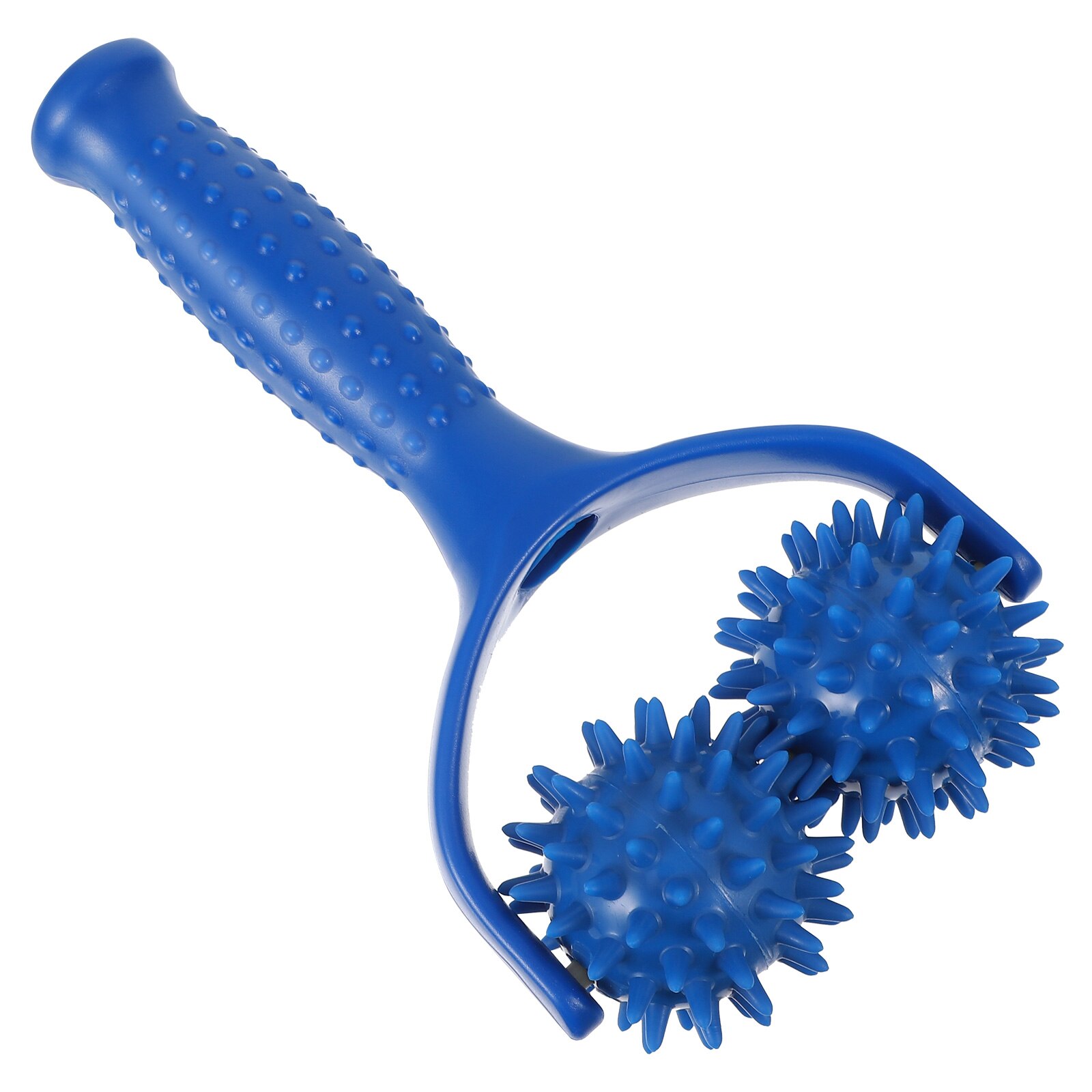Muscle Relaxer Roller Massager Handheld Body Massager Shoulder Roller (Blue)