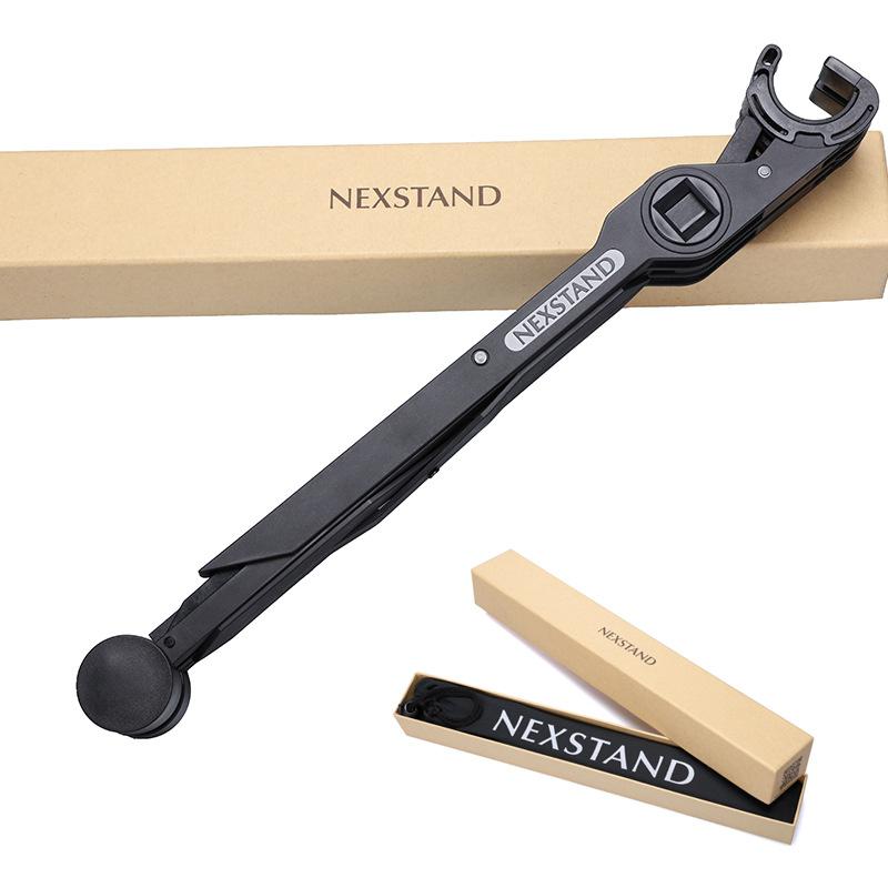 NEXSTAND K2 Opvouwbare draagbare laptopstandaard Kijkhoek/hoogte verstelbare aluminium beugel
