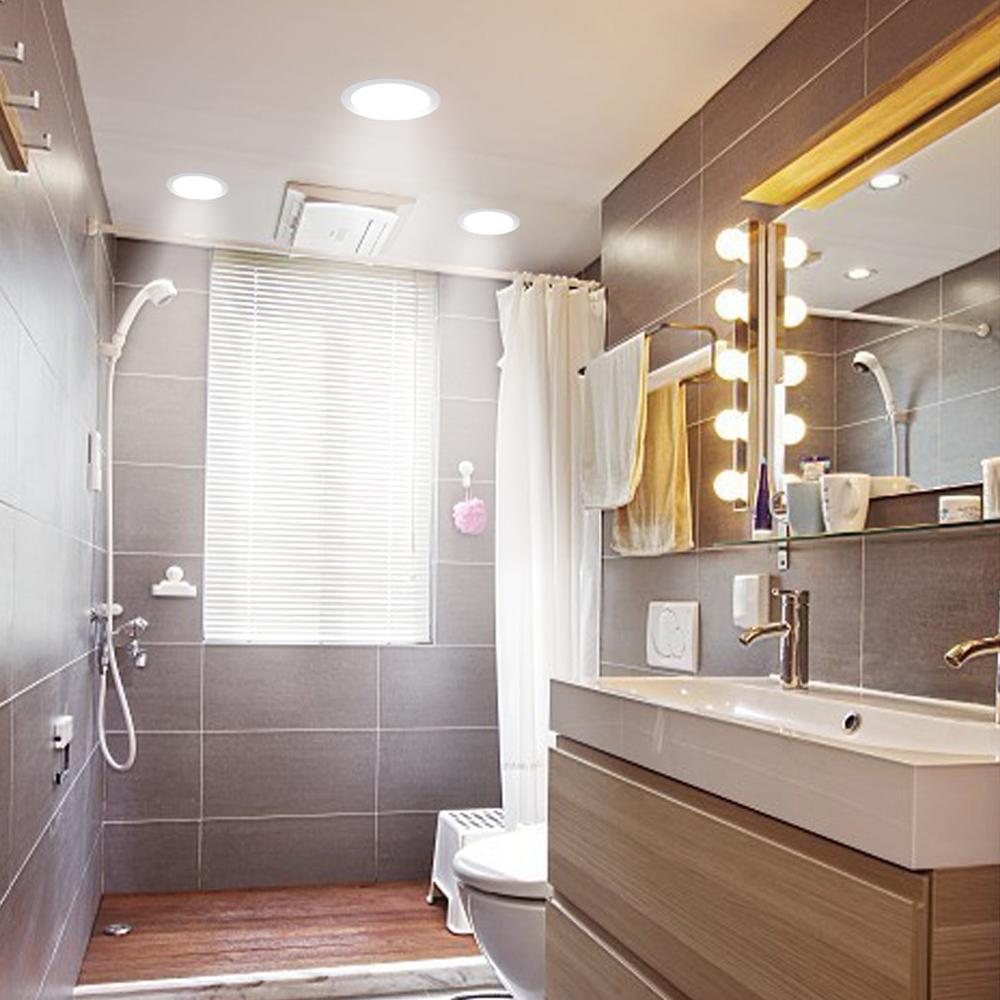 24W Super Heldere Ultra-Dunne Led-paneel Licht Plafond Lampen Verzonken Lichtpunt Kit Met Led Driver 275mm Open Gat Ronde