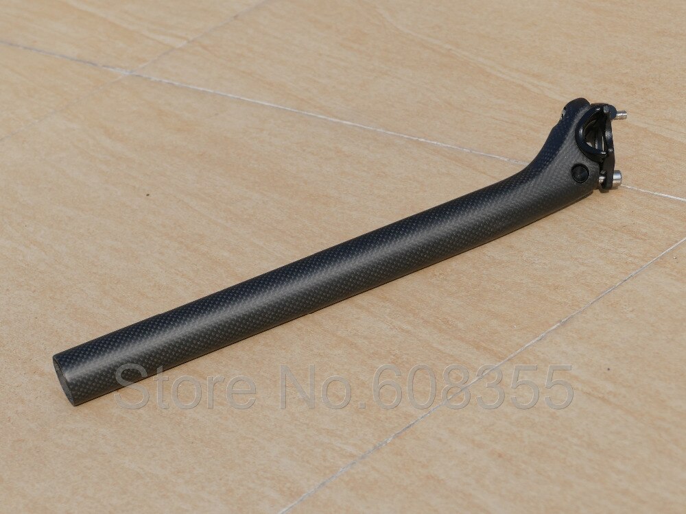 Carbon MTB Racefiets Zadelpen 31.6mm 27.2mm 350mm 400mm-3 K/UD Carbon Matt Glossy FIETS Zadelpen