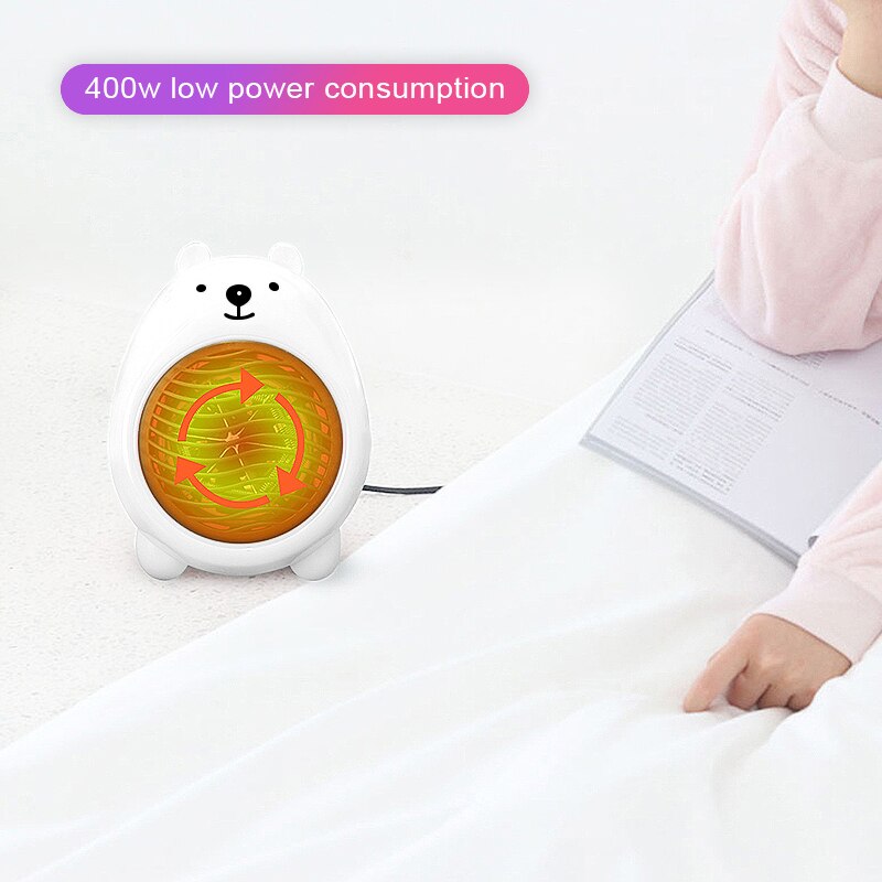 Heater Fan Desktop Home Desktop Machine Portable Electric Heater Fast and Energy-saving Winter Ceramic Heater Heating Equipment