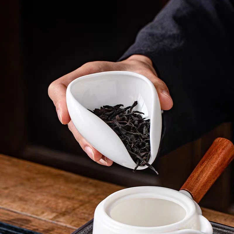Tasse à mesurer spéciale en céramique pour grains de café, échelle, assiette à grains, tampon d'emballage, cuillère à mesurer, 1 pièce