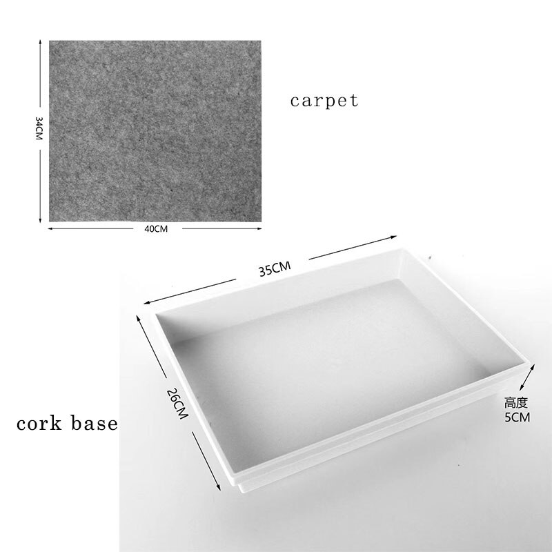 Reptile Terrarium Detachable Feeding Box Pet Breeding Tank Eco-Friendly Pet Breeding Cage Foldable Rearing Box For Lizard Geck: White Accessories