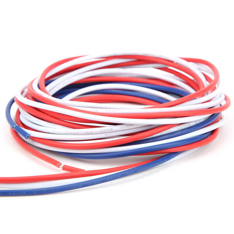 Liquid Level Sensor Liquid Level Probe Sensor for GRL8 Relay Blue 1.5 Meter + Red 3 Meter + White 3.5 Meter