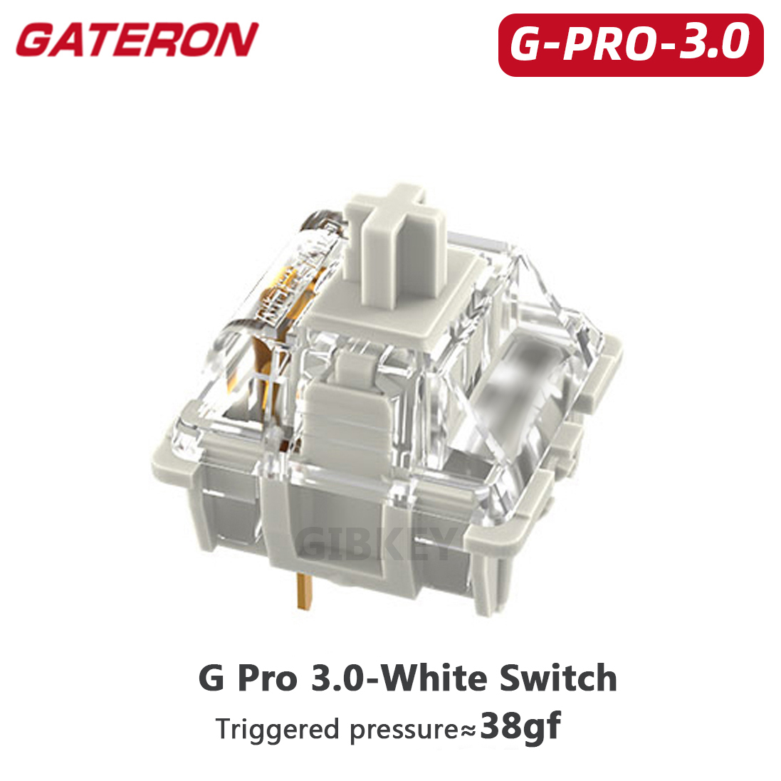 Gateron Wit Geel Zilver Pro 2.0 V2 Schakelaar 3pin RGB lineaire Tactiele Rood Bruin Schakelaars voor -swappable Mechanisch toetsenbord