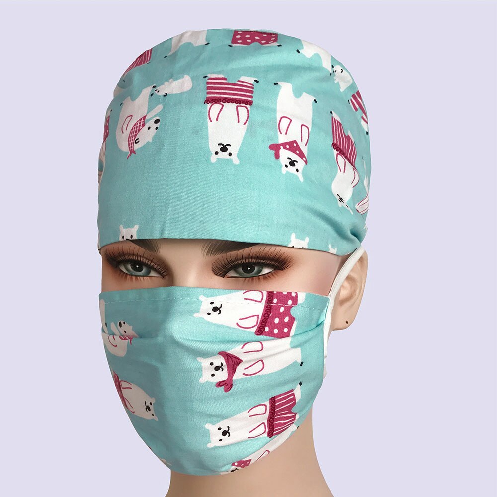 Neue reine baumwolle atmungsaktiv schönheit Salon physiotherapie Service Spa Service reine baumwolle Karikatur Peeling oben Service + Hütte