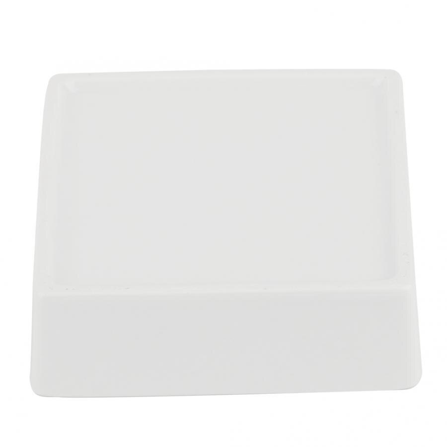 Zeepbakje keramische zeepbakje roestvrijstalen zeephouder voor douche dubbele laag afdruipzeepdoos draagbare zeepbakjes