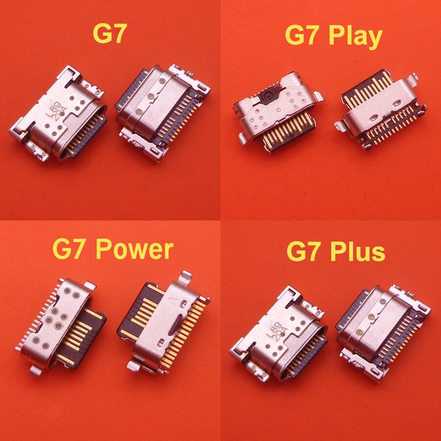 50Stck USB Ladung Hafen Stecker Buchse Dock Reparatur Teil Für Motorola MOTO G7/G7 Plus/G7 Energie/G7 Spielen