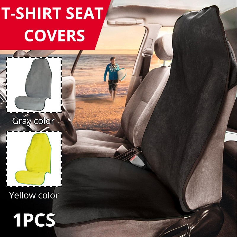 Autoyouth handdoek zitkussen strandmat voorstoelhoes universele pasvorm stoelbeschermer huisdiermat sportwagen-styling 1pc