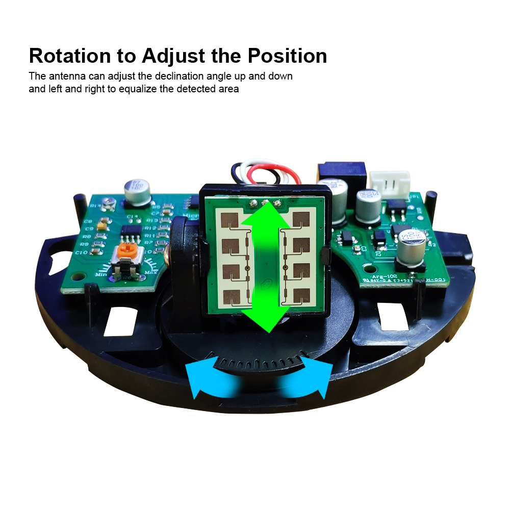 24.125Ghz Automatische Poort Deur Magnetron Motion Sensor Detector Sliding Swing Deur Sensor Auto Opening