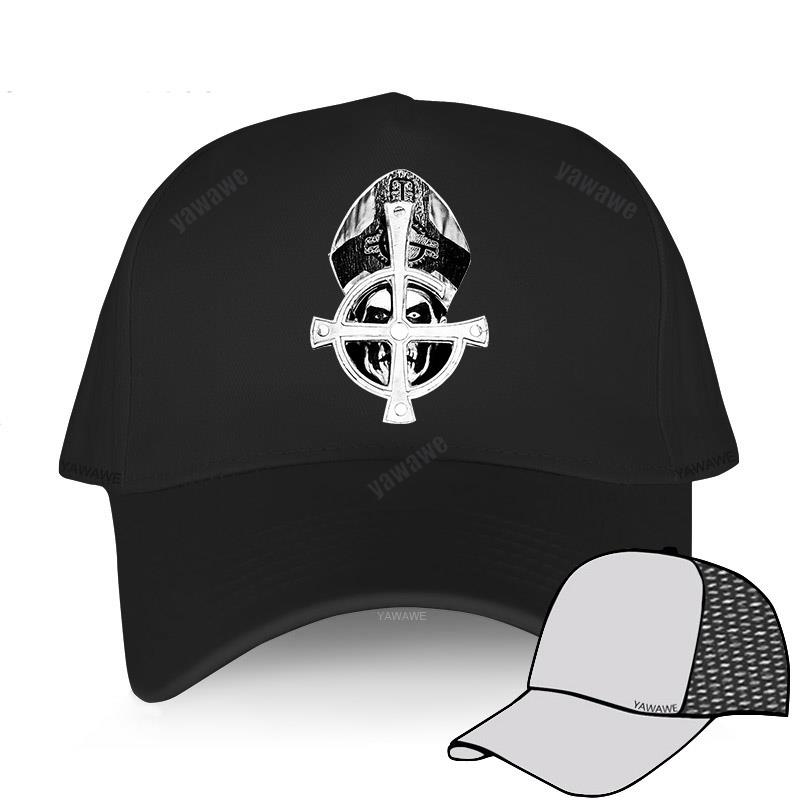 Baseball Caps Summer Casual Adjustable hat Ghost B.C. Heavy Metal Hard Rock Band Papa Emeritus cap summer brand hat: black mesh