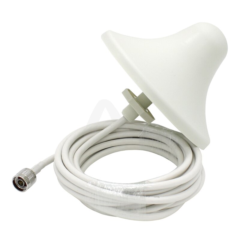 Indoor Ceiling Internal 4G 3G Antenna 800-2500MHz Mobile Repeater Antena 5M cable N male connector For signal booster amplifier