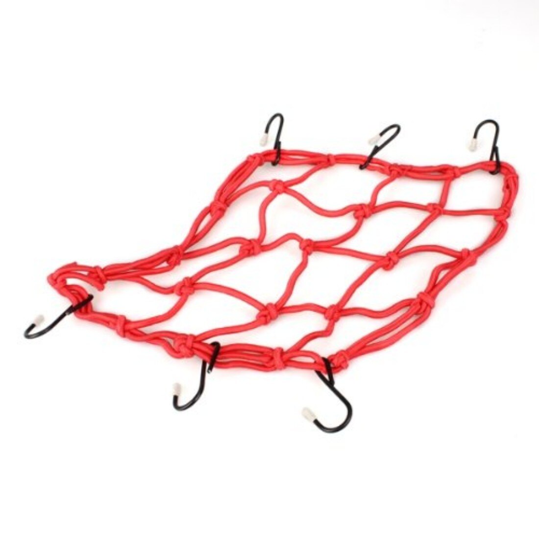 Dewtreetali 30*30cm Rode Motorfiets Dirt Bike Scooter Bagage Cargo Bungee Netto Zak Mesh Opslag Carrier Bag Helm houder 6 haken