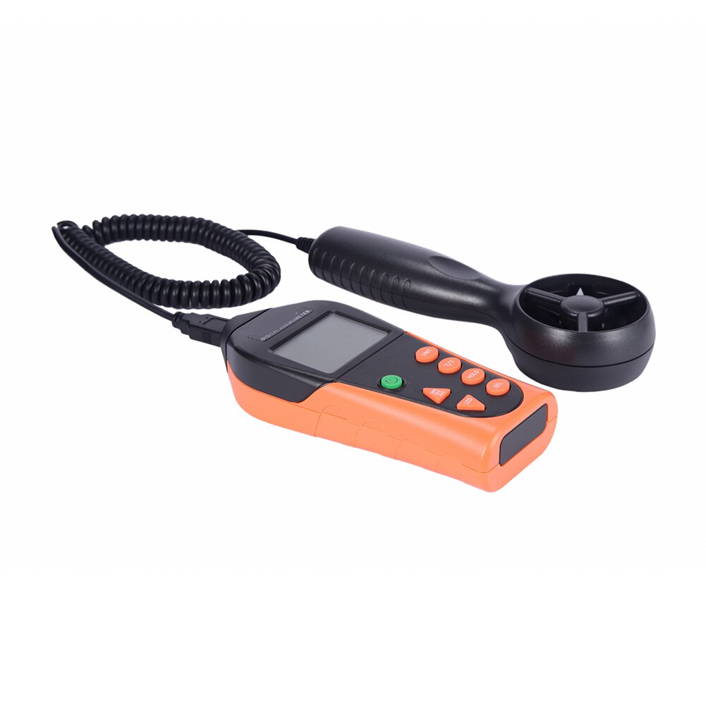 Digital Anemometer Air Speed Sensor Measurement Wind Temperature Velocity Meter Anemometro Windmeter WWO66