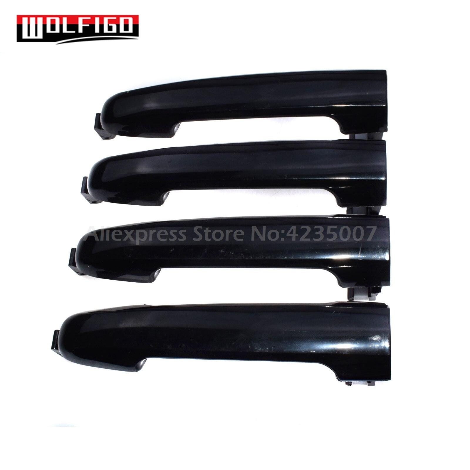 WOLFIGO Outside Inside Door Handles Front Rear Left Right For Hyundai Sonata 2005 83620-3K020,82610-3K020,826513K000