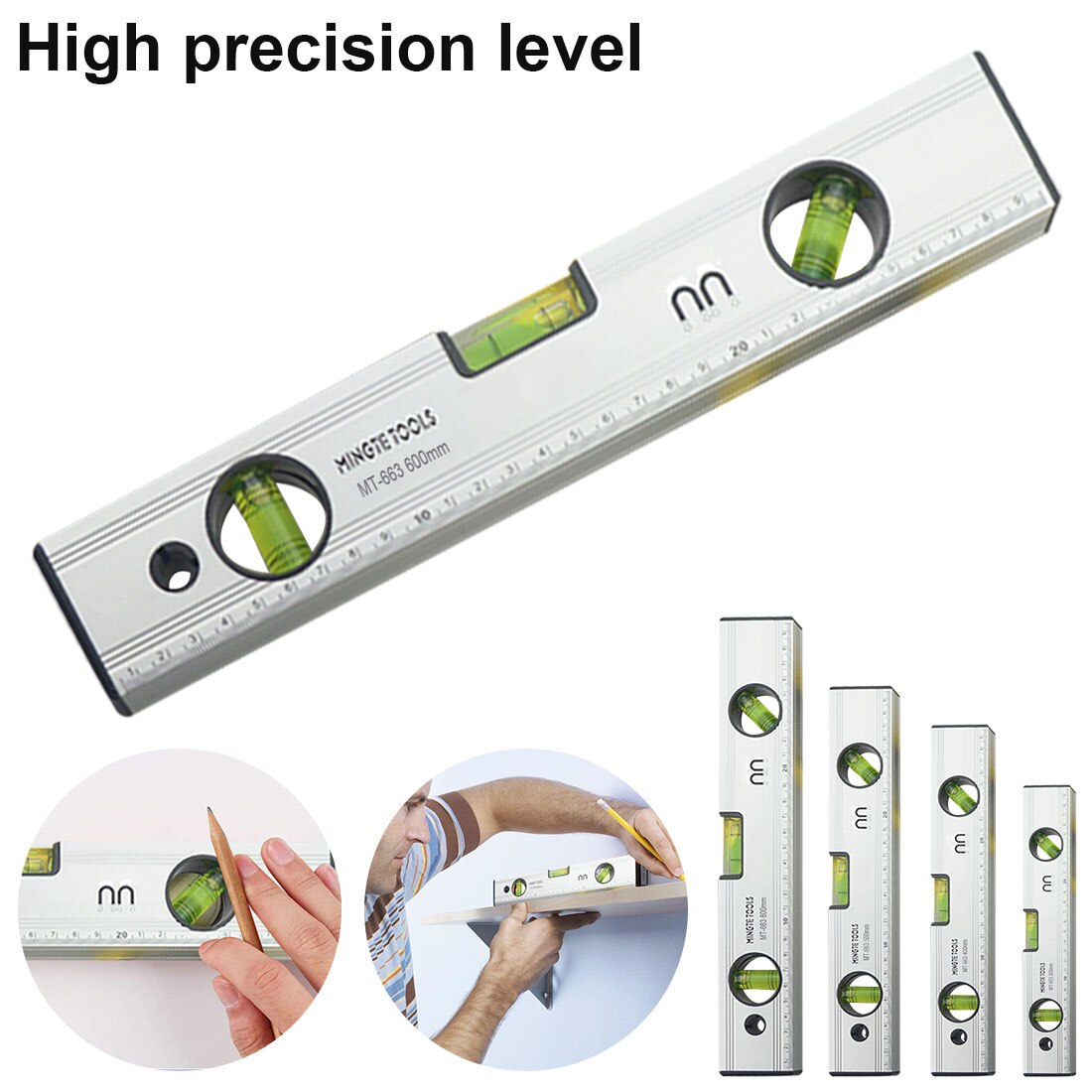 Protractor Angle Finder Digital Electronic Level 360 Degree Inclinometer With Magnets Level Angle Slope Tester Ruler 300~600MM