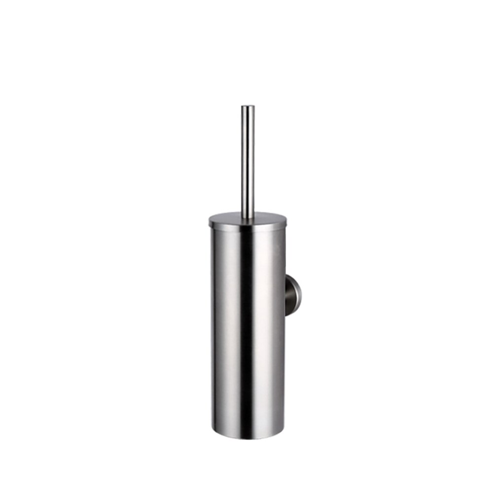 Stainless Steel Wall-mounted Brush Holder Stainless Steel Brushed Toilet Brush Bathroom Hardware Kit Bathroom Accessories: Stainless Steel
