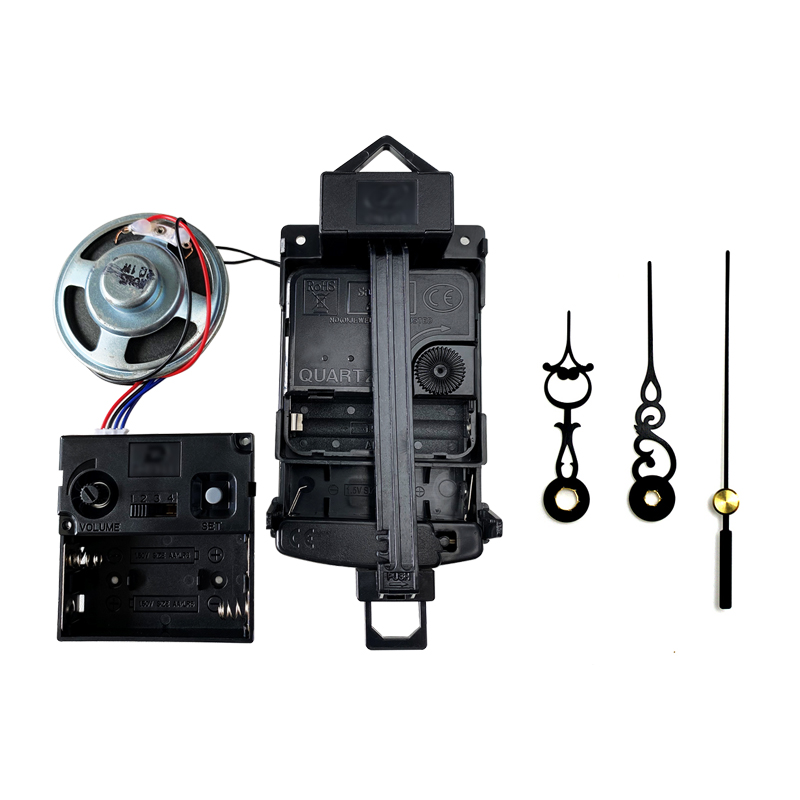 Pendulum Clock Mechanism Step 6168 Trigger Movement With Music Melody Chime Box Horn And Hands
