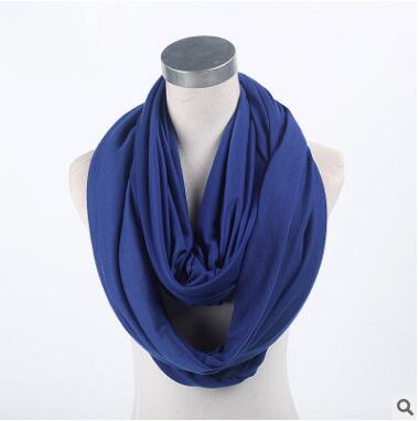 YWHUANSEN Mother Lactation Cover Feeding a Child Women Infinity Scarf Breastfeeding Mommy Nursing Infant Shawl: Blue 2