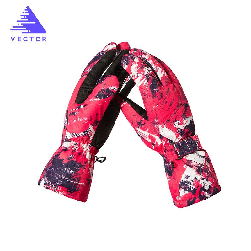 Dames kinderen ski handschoenen snowboard handschoenen motor winter skiën klimmen fiets handschoenen waterdichte sneeuw wanten: Vrouwen 06 / M