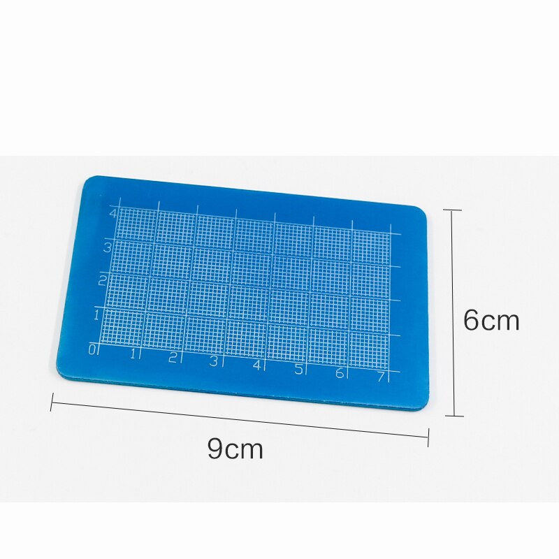 Plaque de mesure en silicone pour prothèse nasale, plaque de coupe, pour cartilage côtelé, pour rhinoplastie