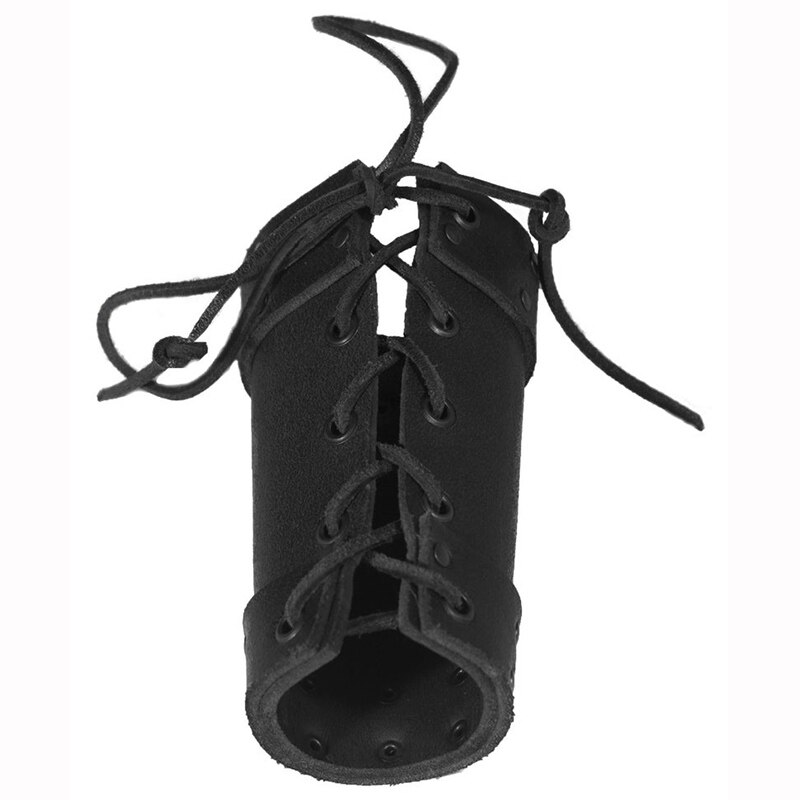 Medieval Fighter Leather Men's Bracer Hand Forearm Protector Armor Larp Berserker Knight Wide Vambrace Post Apocalyptic Gauntlet