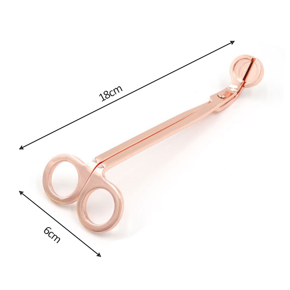 Kaarsenlont Trimmer Rvs Kaars Schaar Trim Lont Ronde Hoofd Cutter Olie Lamp Trim Schaar Cutter Kaars Accessoires