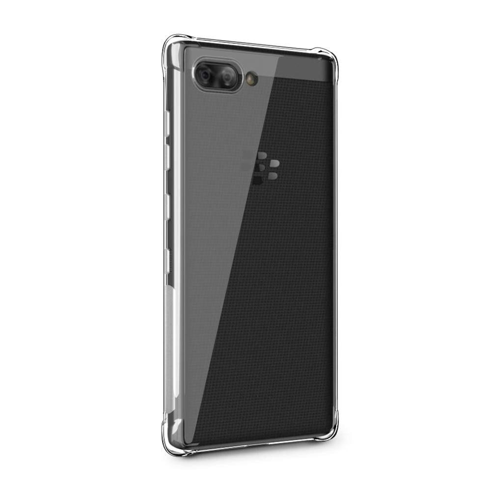 Flexible TPU Silicone Shockproof Transparent Soft Back Cover For Keyone Key1 Anti-knock Clear TPU Case For BlackBerry Key 2 KEY2