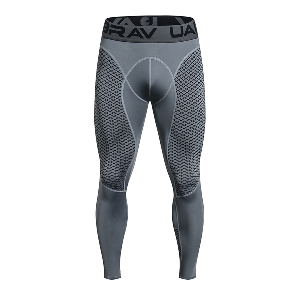 Ishowtienda fitness bodybuilding bukser træning elastik sports leggings jogging bukser herre fitness bukser herre