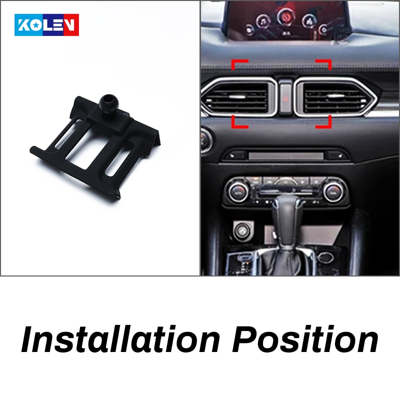 For Mazda CX-5 CX5 CX-8 CX8 Car Mobile Phone Holder Gravity Stand Smart Phone Special Mount Support Navigation Bracket