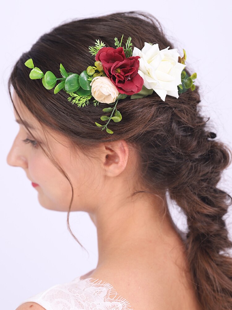 craspire Bloemen-hippie-hoofdband zonnebloem hoofdbanden
