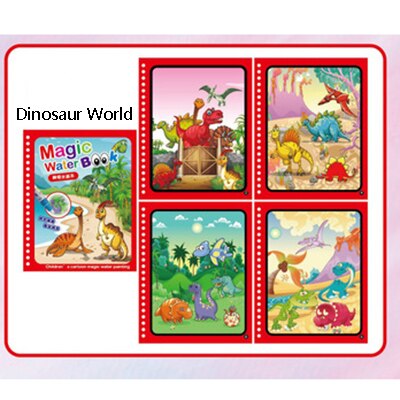 13 Style Magic Water Drawing Book Montessori Coloring Book Graffiti Magic Pen Painting Children&#39;s Toy Birthday: 3