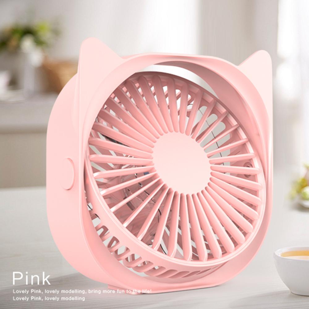 Summer Mini USB Rechargeable Air Cooling Fan Clip Desk Fan Dual Use Home Student Dormitory Bedside Portable Desktop Office Fan