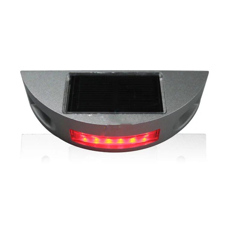 Steady Mode One Side Road Stud LED Landscape Light Aluminum Shell Red LED Road Stud Marker