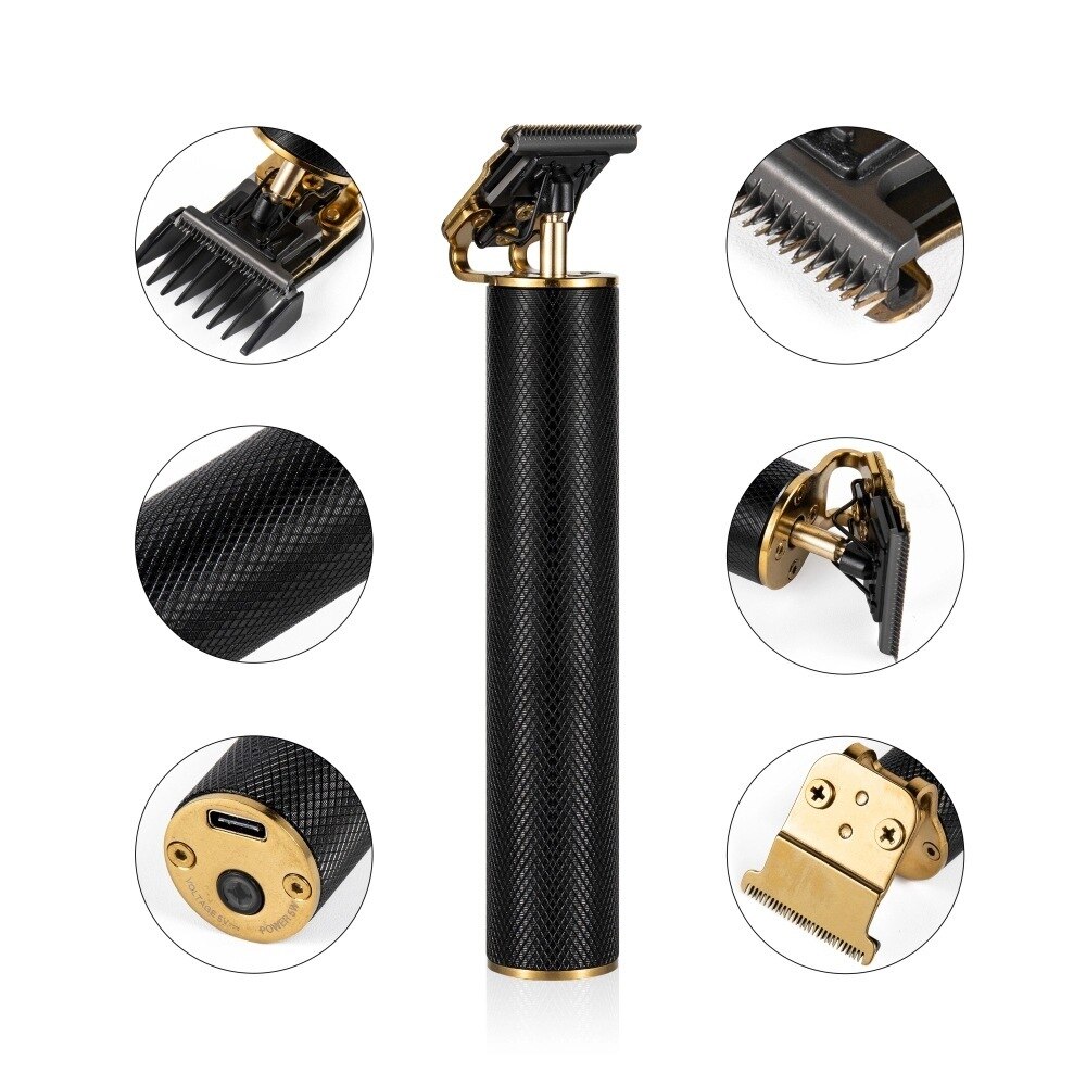 Finishing Hair Trimmer Barber Shop Clipper Beard Trimer For Men Usb Cutter Machine Kit