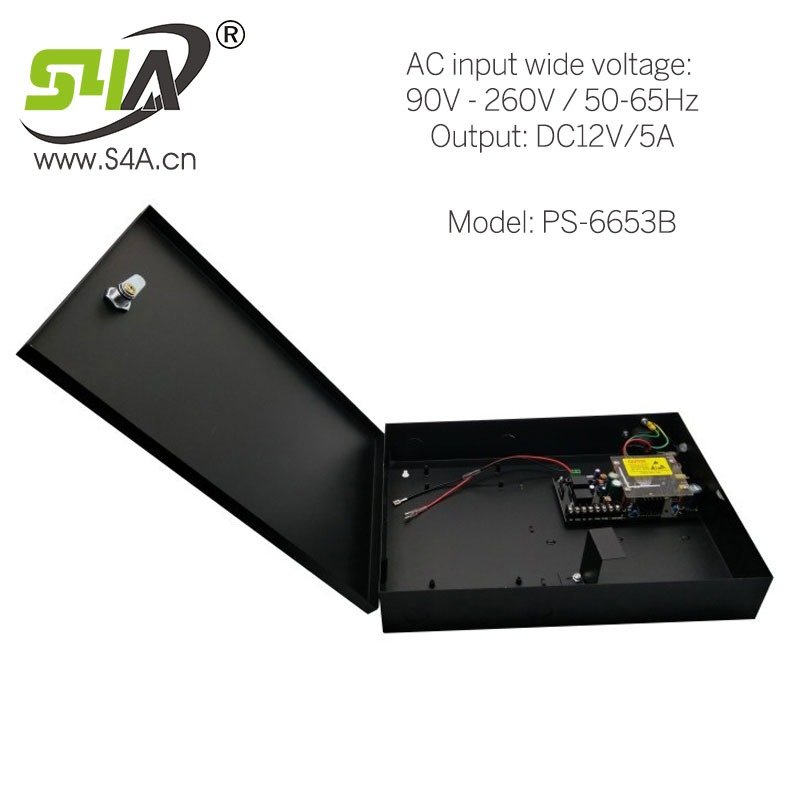 Wide range 90V-260V with 5A Switching Power Supply for Access Control