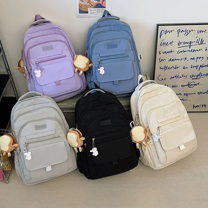 Women Backpack Boys Girls School Backpack for Teenage Youth Girls Kawaii Student Kids Rucksack Laptop Books Bag Bolsas Mochila