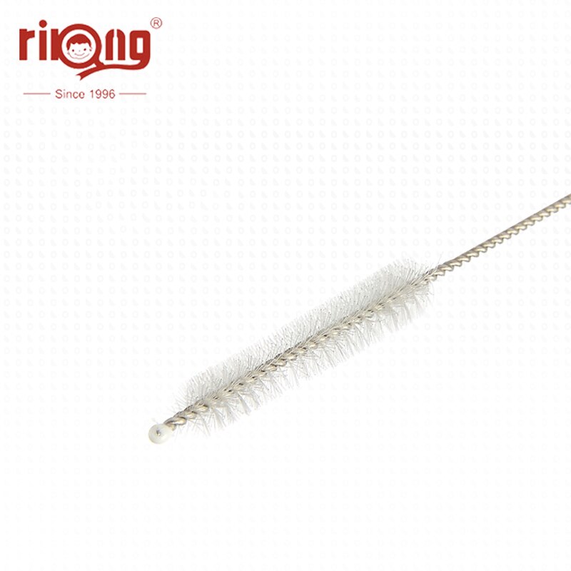 Cepillo Rikang para biberones, cepillo de limpieza de paja, biberón de acero inoxidable, Pajita para beber, biberones, cepillos, limpiador