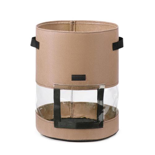 50% 7/10 Gallon Plant Growing Bag Aeration Waterproof Potato Planting Bucket Pouch: Auburn / 10 Gallon