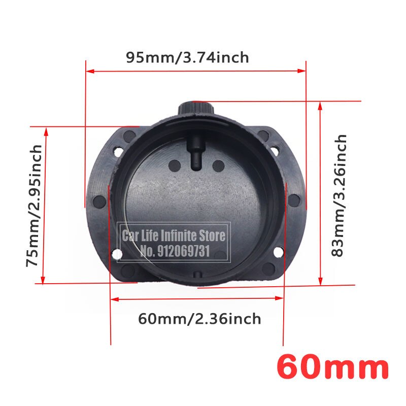 Connecteur de sortie d'échappement pour chauffage de voiture, 60mm, avec Valve de régulation pour Webasto eberzaecher: Valve