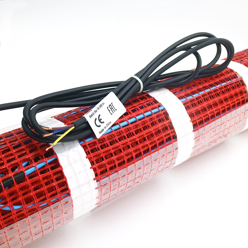 1050w 7 kvm wifi termostatstyrt gulvvarme elektrisk infrarød film til landsted