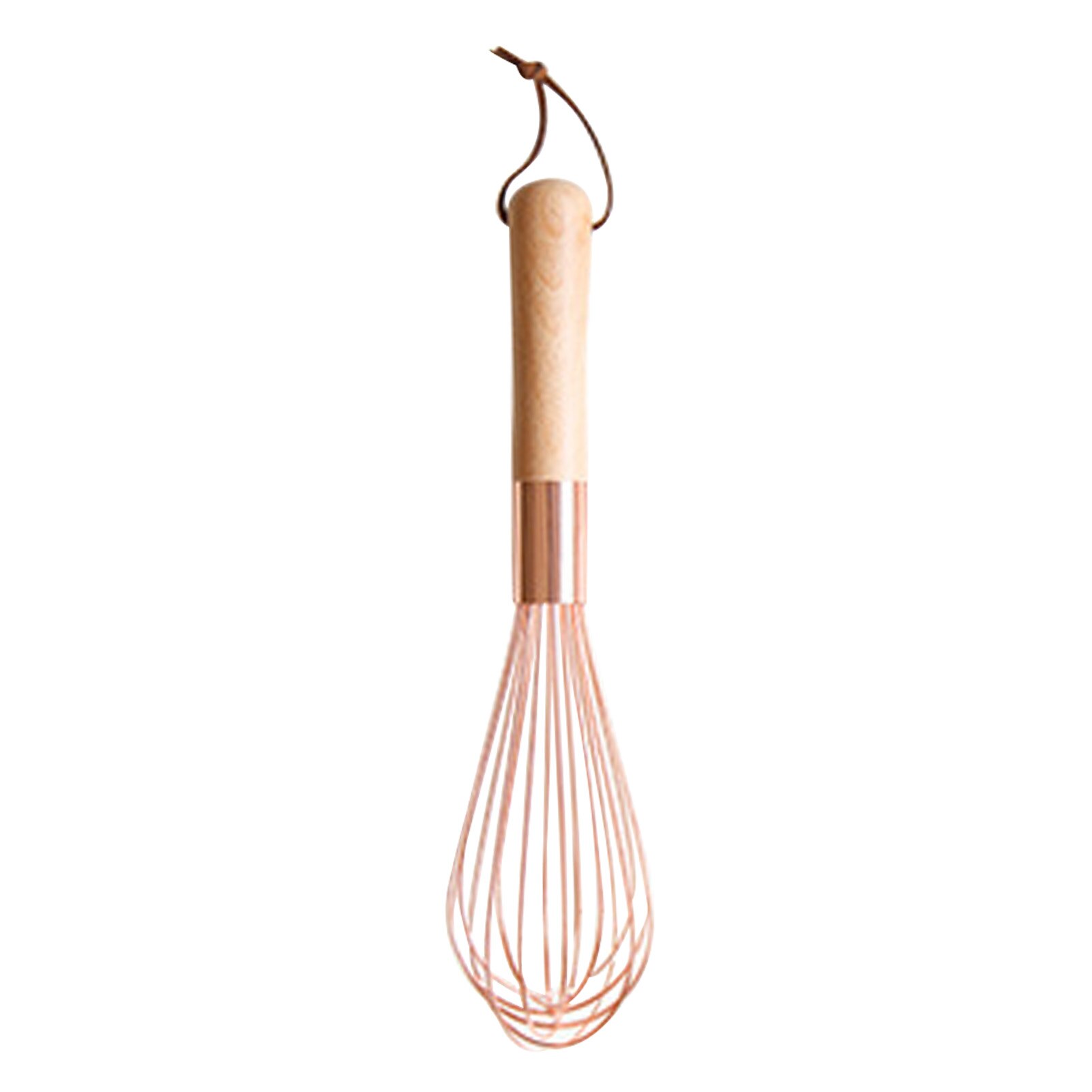 Batidora Manual de acero inoxidable ergonómica para cocinar batidor de huevos con mango batidor de crema herramienta de cocina portátil Manual