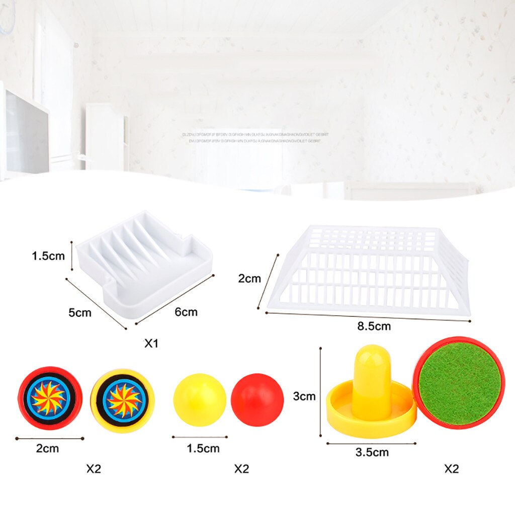 Mini Hockey Table Game For Kids Soccer Ice Desktop Interactive Toy Anti-stress Funny Gadgets Family Party Toys For Children