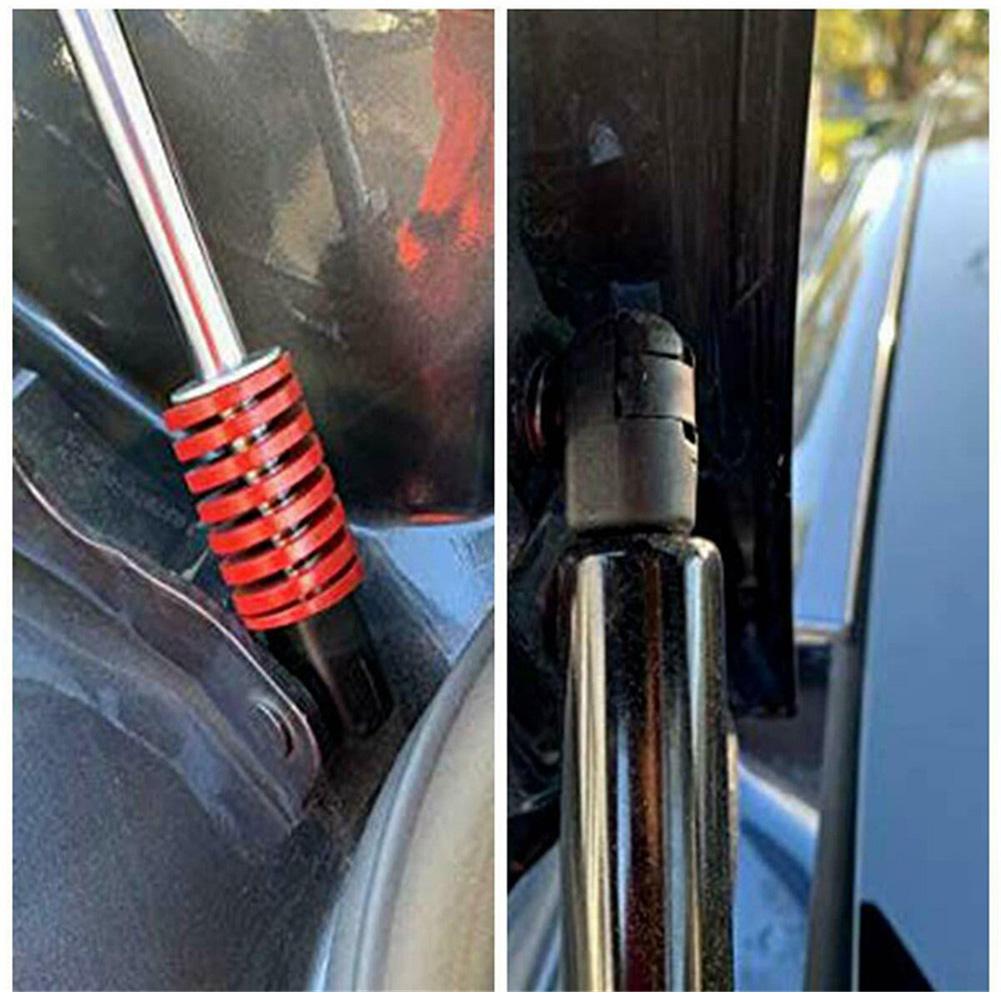 2 st bil automatisk bagagerumslift stöder pneumatisk bakfjäder för tesla modell 3