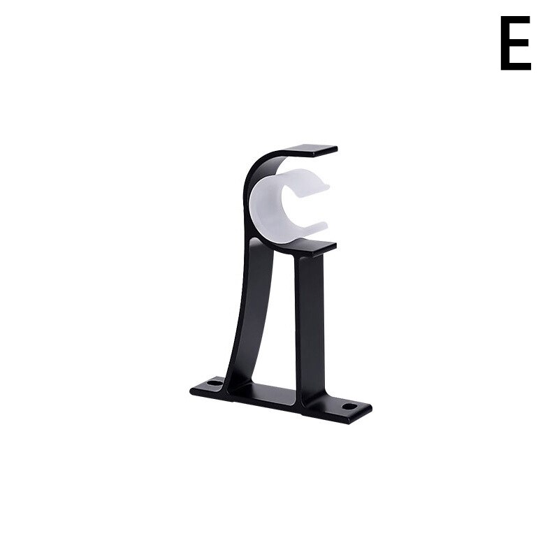 Multi Stil Aluminium Legierung Vorhang Stange Halfter Vorhang Regal Festen Basis Hardware- Für Heimat Vorhang Zubehör Dekoration: E