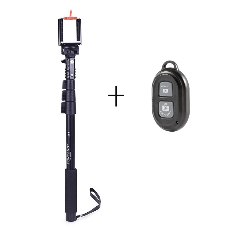 Yunteng – perche à Selfie extensible portable, appareil photo d&#39;extérieur, monopode, pour Iphone 7 8, Gopro 4/5/188, 6/7: Package B