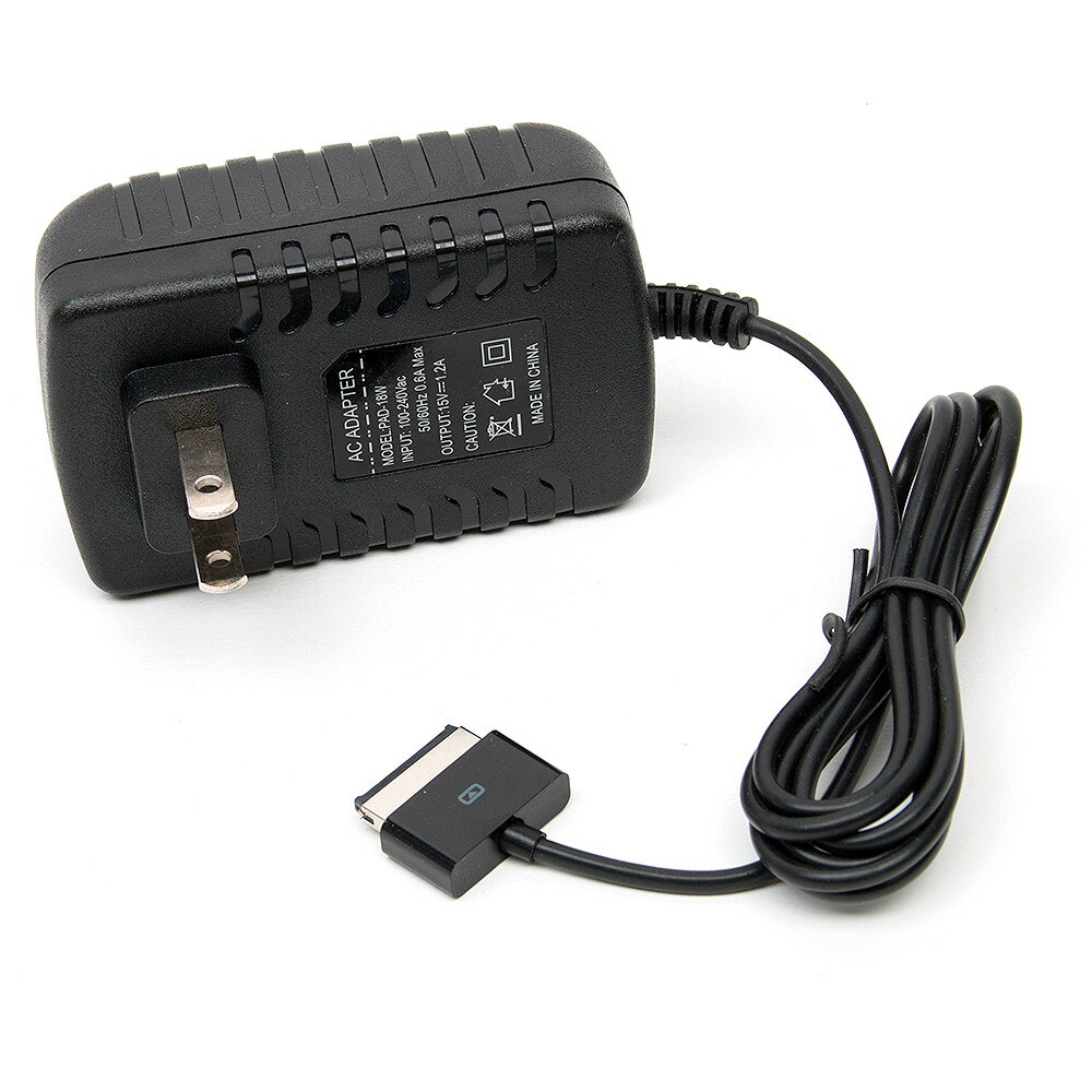 Cargador de pared para tableta con enchufe estadounidense de 15V y 1,2 a adaptador de viaje para Asus Eee Pad Tablet Transformer TF101 TF201 cargador de tabletas