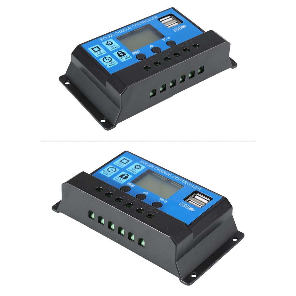Solar- System Regler Photovoltaik Straße Licht System Regler LCD Anzeige Intelligente Ladung Parameter Einstellbar