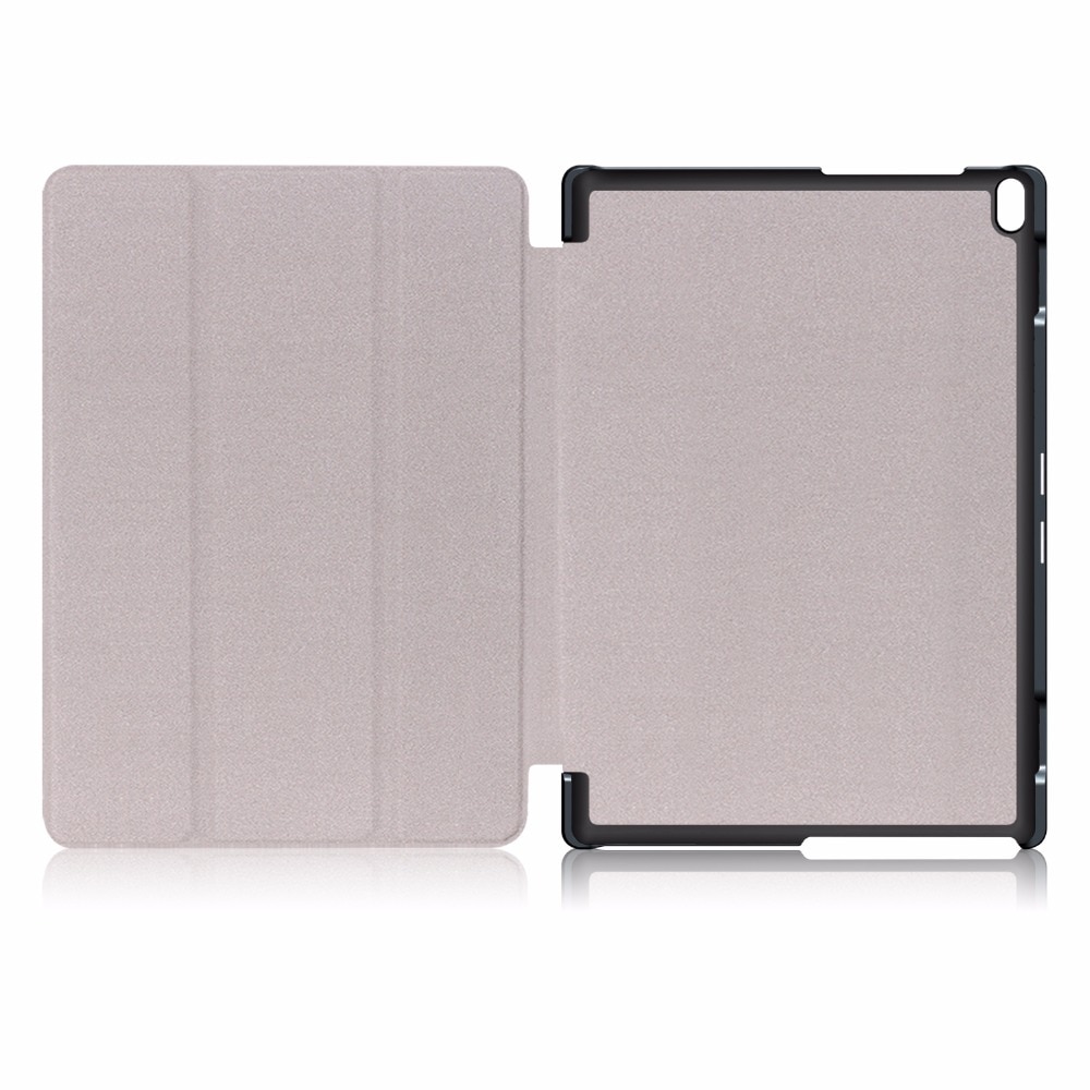 Voor lenovo tab 4 10 plus tb -x704f/x704n/x704l tablethoes voor lenovo tab 4 10 plus smart flip leren standaardhoes + stylus